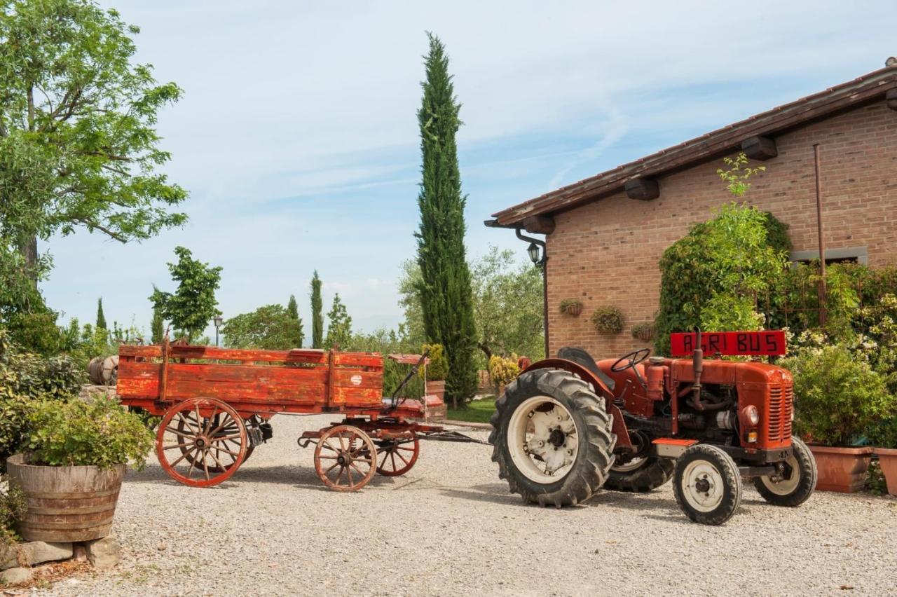 הוילה קורטונה Agriturismo Pratovalle מראה חיצוני תמונה